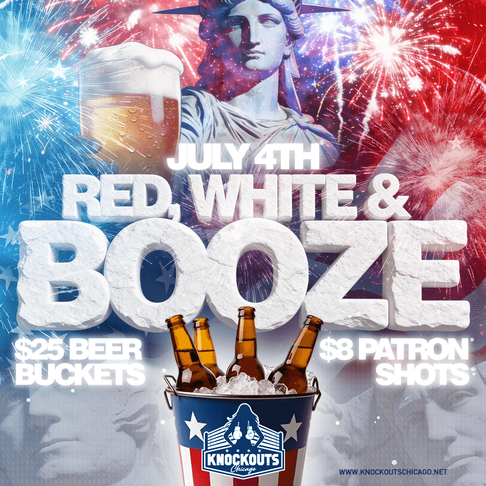 Red White and Booze at Knockouts Chicago